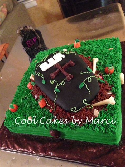 Halloween Coffin - CakeCentral.com