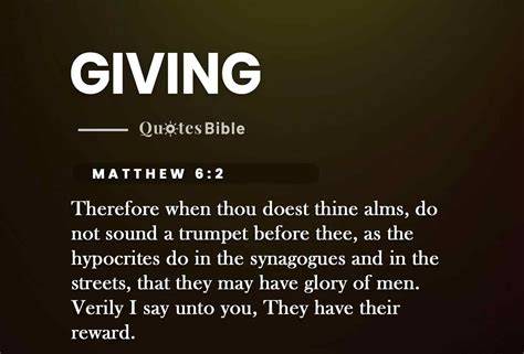 Giving Verses From The Bible — 'Unlock The Power Of Giving: Biblical Verses To Inspire Generosity'