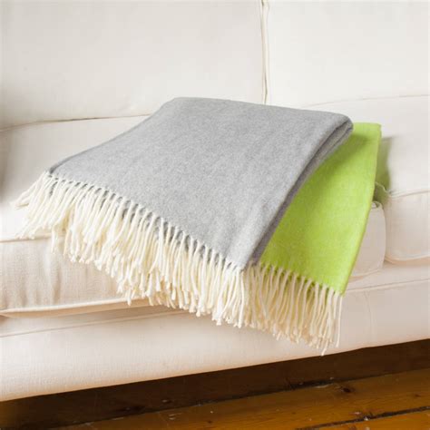 herringbone cotton throw by jodie byrne | notonthehighstreet.com