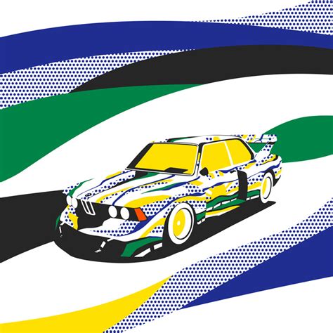 BMW 320i Group 5, Roy Lichtenstein Art Car - Jake Yorath