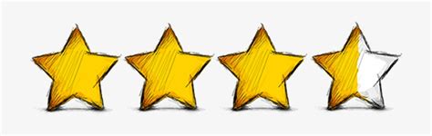 Five Stars - Star Rating For Book - 900x200 PNG Download - PNGkit