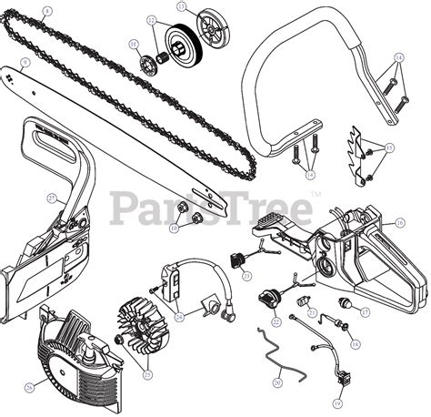 Craftsman 20 Chainsaw Parts Diagram