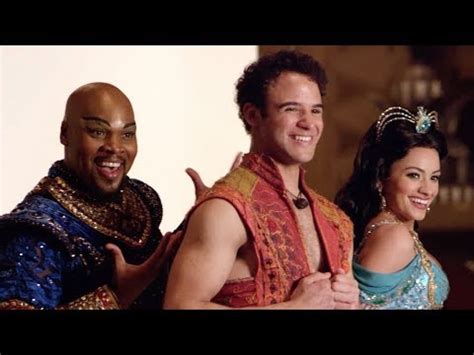 ALADDIN The Musical: National Tour Cast Photo Shoot - YouTube