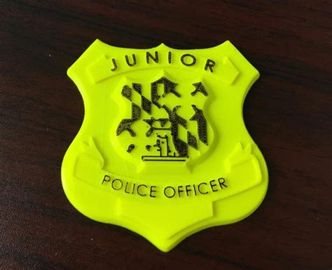 Junior Police Badge Large