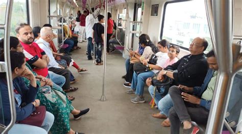 Pune Metro ridership shoots up to over 52,000 on first weekend day ...