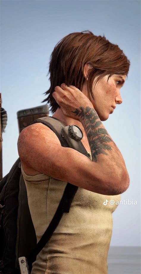 The Last Of Us Wallpaper Ellie Williams Santa Barbara Ellie Ellie’s tattoo Real Wife, I Love My ...