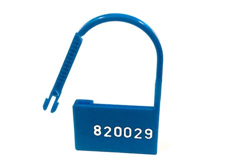 Plastic Padlock Mini Seal | Tamper-evident indicative security