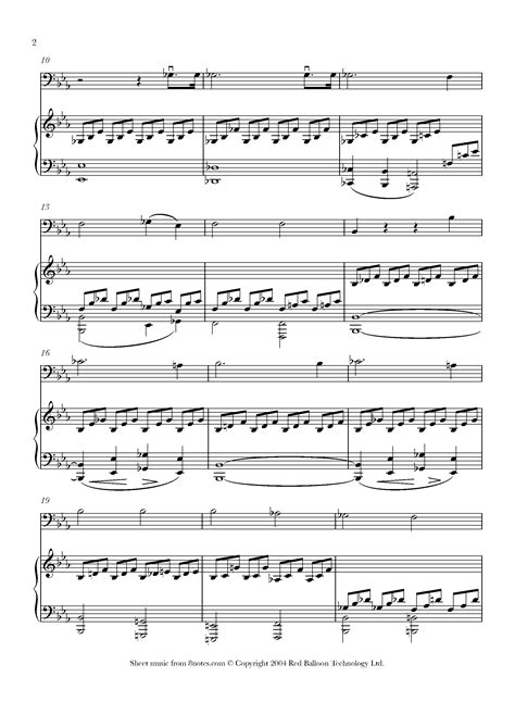 Beethoven - Moonlight Sonata Sheet music for Cello - 8notes.com