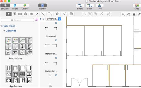 Creating a Network Layout Floor Plan | ConceptDraw HelpDesk