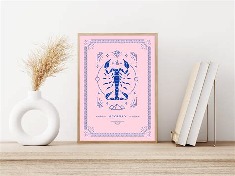 Scorpio Tarot Card Poster – gogoprintuk