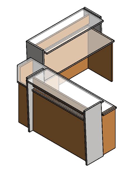 Modern Reception Desk Revit Download - Image to u