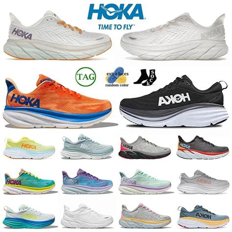 Hoka One Clifton 9 Cliftons Bondi 8 Scarpe Da Corsa Sport Hokas Harbour ...