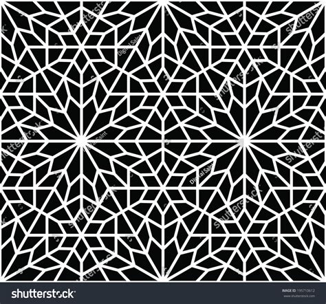 Islamic Geometric Seamless Background Stock Vector (Royalty Free ...