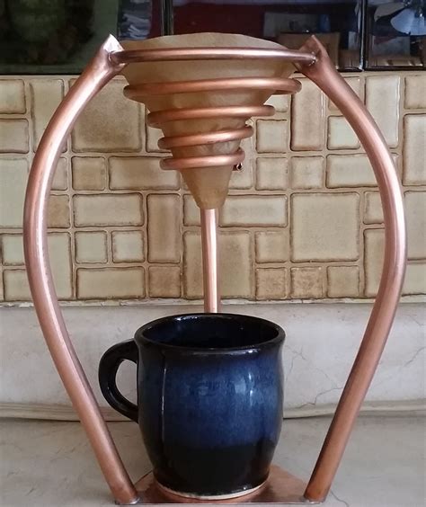 Copper Pour Over Coffee Stand Pour Over Coffee Dripper | Etsy | Coffee ...