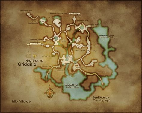 The Ishgardian: New image of Ishgard's map...?