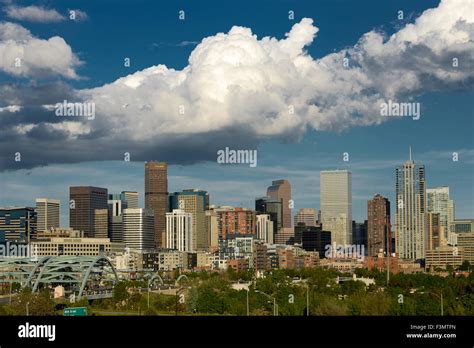 Denver, Colorado Skyline Stock Photo - Alamy