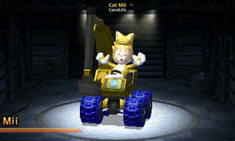 Cat Mii [Mario Kart 7] [Mods]