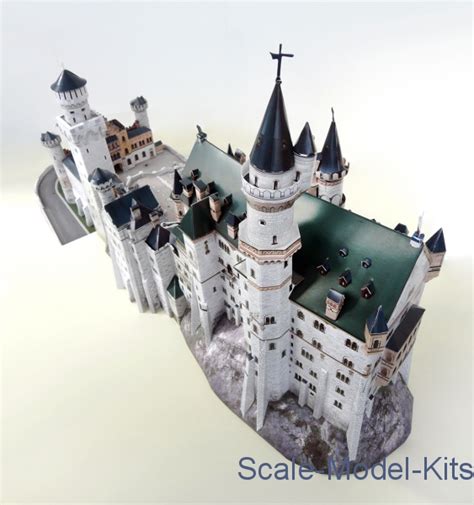 Umbum - Castle Neuschwanstein - plastic scale model kit in 1:250 scale (UB157)//Scale-Model-Kits.com