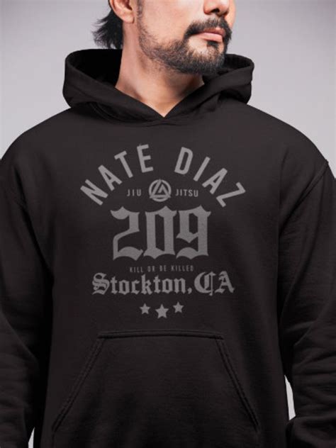 Nate Diaz 209 Stockton Slap Graphic Unisex Hoodie - Etsy