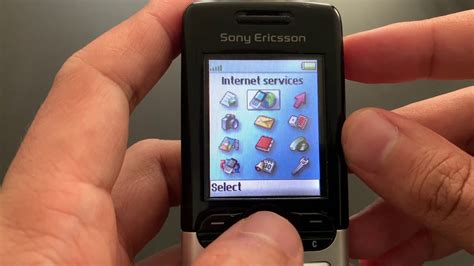 Sony Ericsson T610 (Swisscom Edition) (2003) — phone review - YouTube