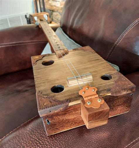 Acoustic Cigar Box Guitar | Etsy