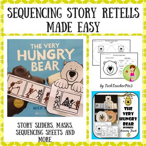 This activity pack has been inspired by the Nick Bland story The Very Hungry Bear and will ...