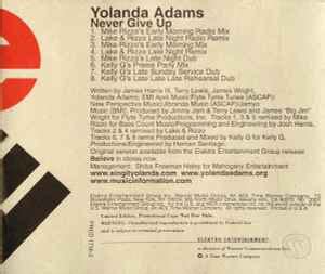 Yolanda Adams - Never Give Up (2001, CD) | Discogs