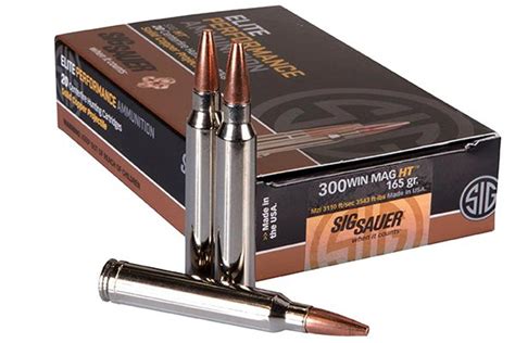 Sig Sauer Adds .300 Win Mag to its All-Copper Ammo Line | Military.com