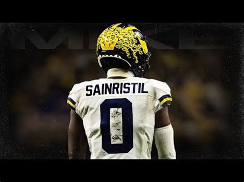 Mike Sainristil Michigan Highlights (50th Overall Pick) : r/Commanders