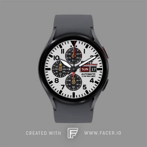 CyberCop71 - CAL.454 Pilot WhiteWings - watch face for Apple Watch ...