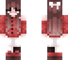 *. Red wool .* | Minecraft Skin