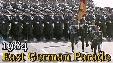 1984 East German Military Parade | 35 Jahre DDR - YouTube