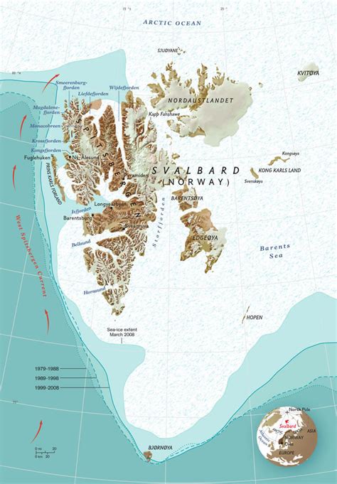 Svalbard Map