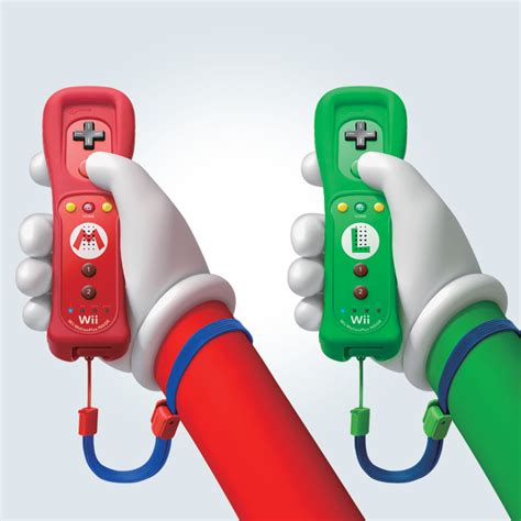 Nintendo America Announces Special Wii Remote Plus Mario And Wii Remote Plus Luigi Controllers ...