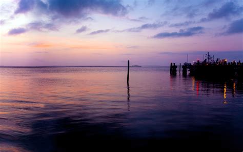 Charleston Harbor Ship Sunset Skyline Preview | 10wallpaper.com