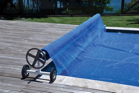 Sun2Solar® Kalu Solar Cover Reel Set for Inground Pools - Up To 20' Wide - SolarCovers.com