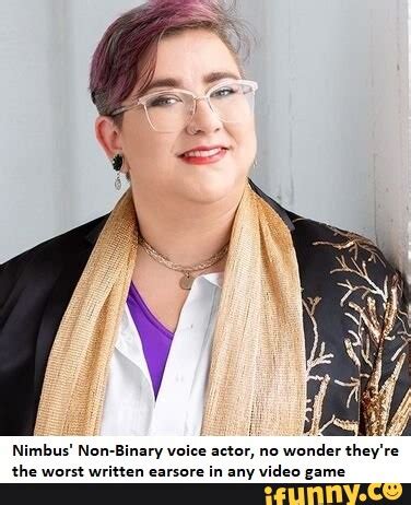 Nimbus' Non-Binary voice actor, no wonder they're the worst written ...