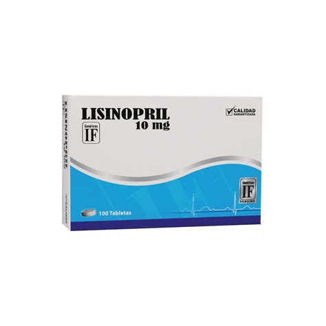 LISINOPRIL 10 mg IF – Ibero Fármacos