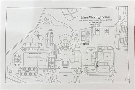 Monte Vista High School - Campus Map