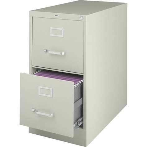 HON 2 Drawer Filing Cabinet- 510 Series Letter File Cabinet, Lt gray ...