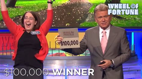 Wheel of Fortune: $100,000 Winner! - YouTube