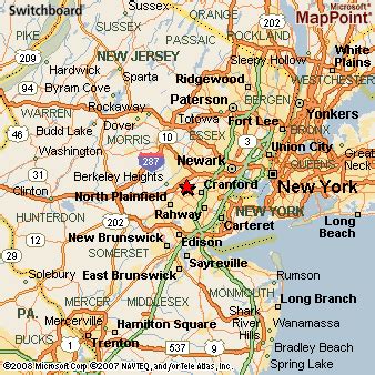 Mountainside, New Jersey Area Map & More