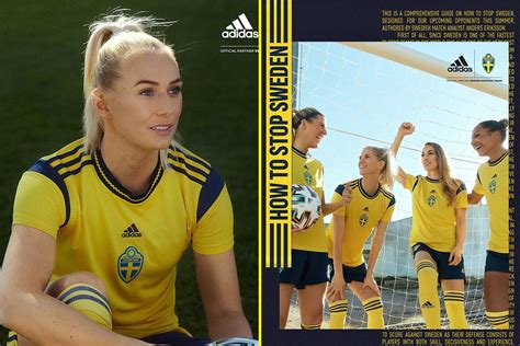 Sweden women's national team release kit with guide on 'how to stop them' as Arsenal star says ...