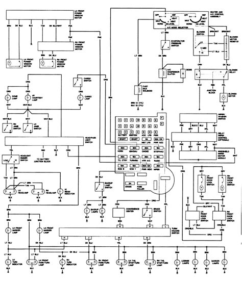 95 Chevy S10 Wiring Diagram