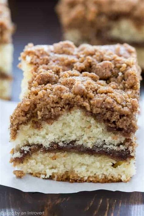 Cinnamon Crumb Coffee Cake Recipe | Baked by an Introvert