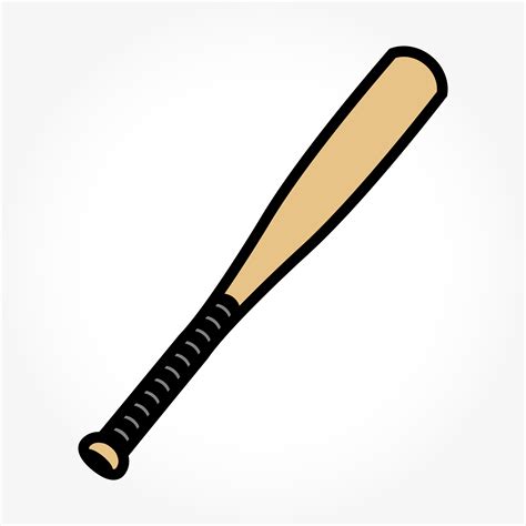 Baseball Bat 551508 Vector Art at Vecteezy