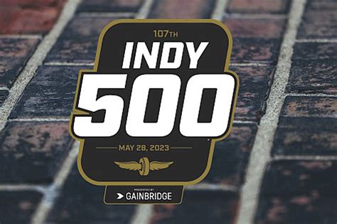 2023 Indy 500 logo revealed as Gainbridge extends deal