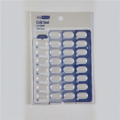 Memory Pac 31-Day Blister Card Set | Blister Card Set