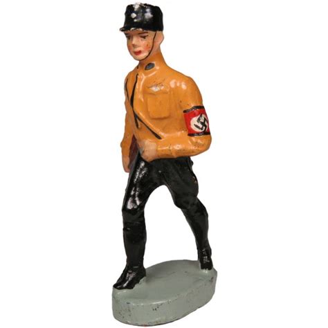 Figurine of an SS LAH guard soldier in early uniforms, Elastolin