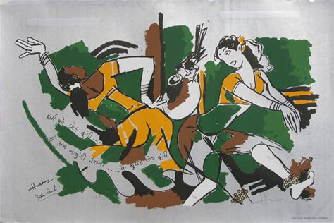 M F Husain Paintings - Modern Indian Painter - Buy Art Online